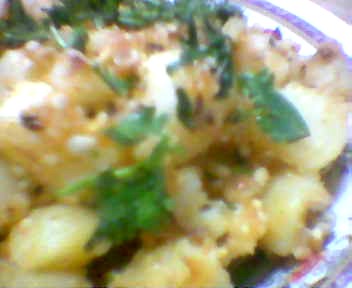 Potato bhaji (Fasting)